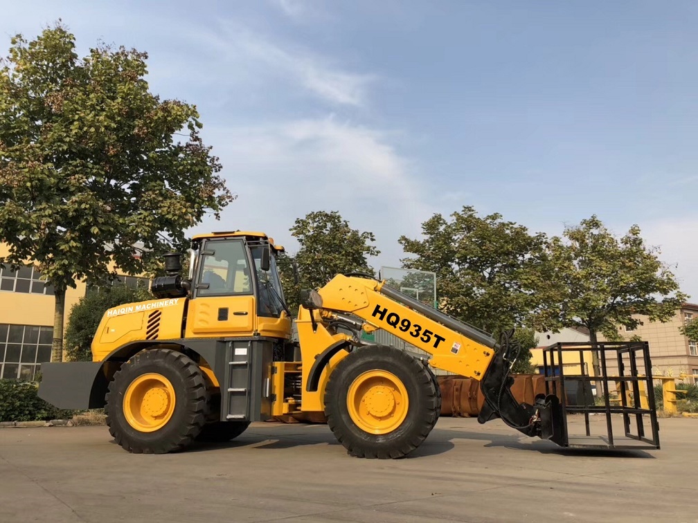 Large Telescopic loader,telehandler HQ935T with Cummins Engine
