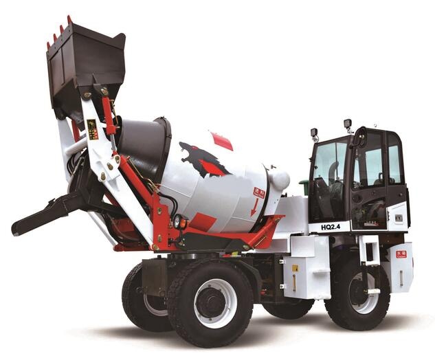 2.4m3 Self-Loading Mobile Concrete mixer