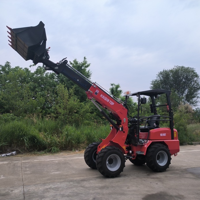 New Mini telescopic loader HQ180T with CE, Euro 5 engine