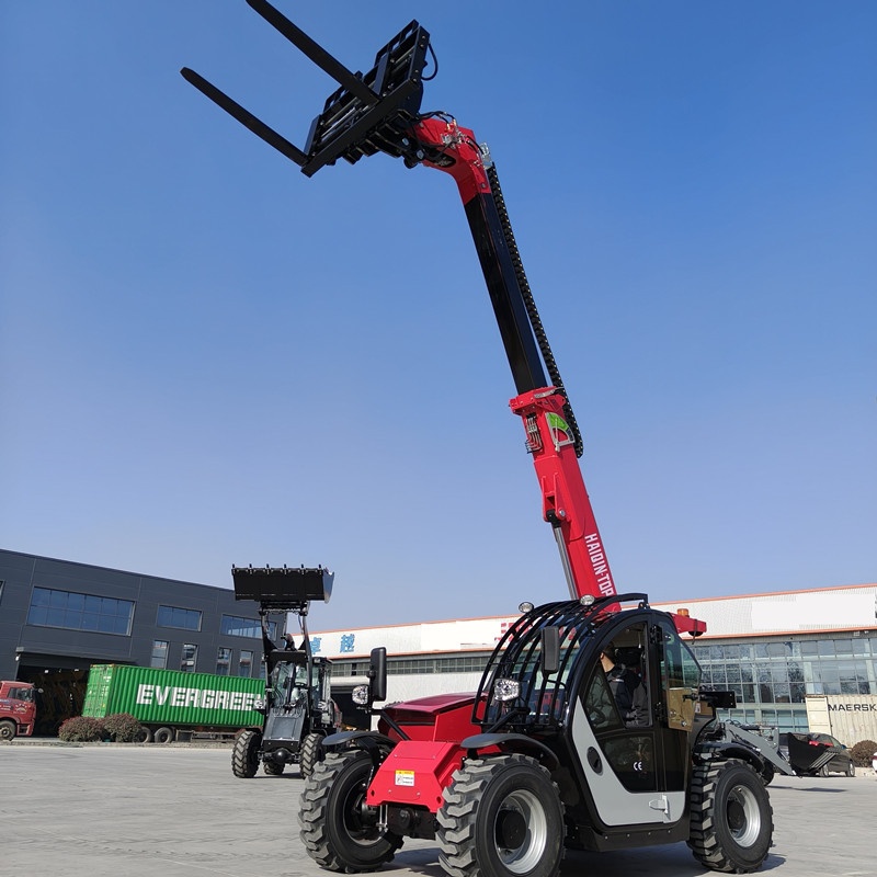 Small telehandler HQ625 with CE, Euro 5 or EPA 4 Engine