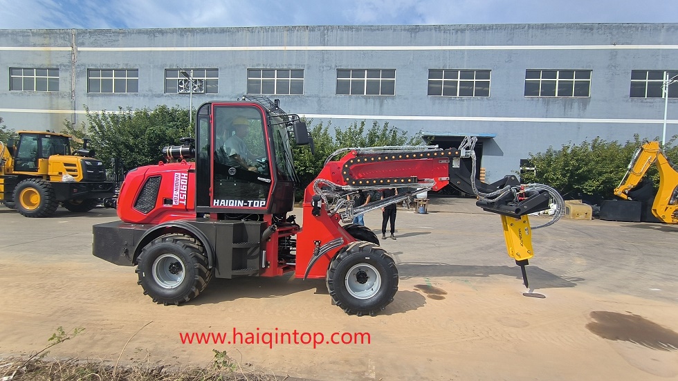 TL1500 heracles loader with CE, 1.5ton telescopic loader for sales