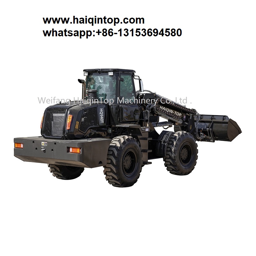 Teleskopradlader maintenance way,4t telescopic loader using ways