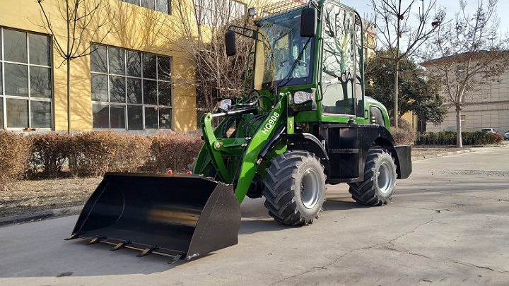 HQ908 small wheel loader with CE,TUV Certificate