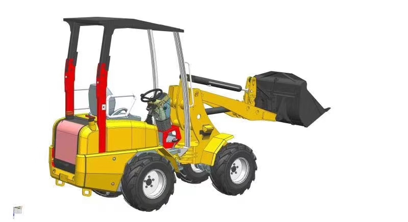 New HQ180 mini loader with Canopy