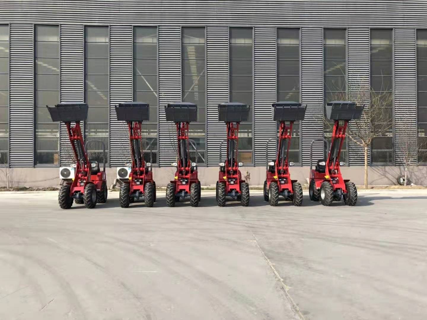 New designed Mini Loader ( HQ180) export to Germany Market on 7th,March,2019