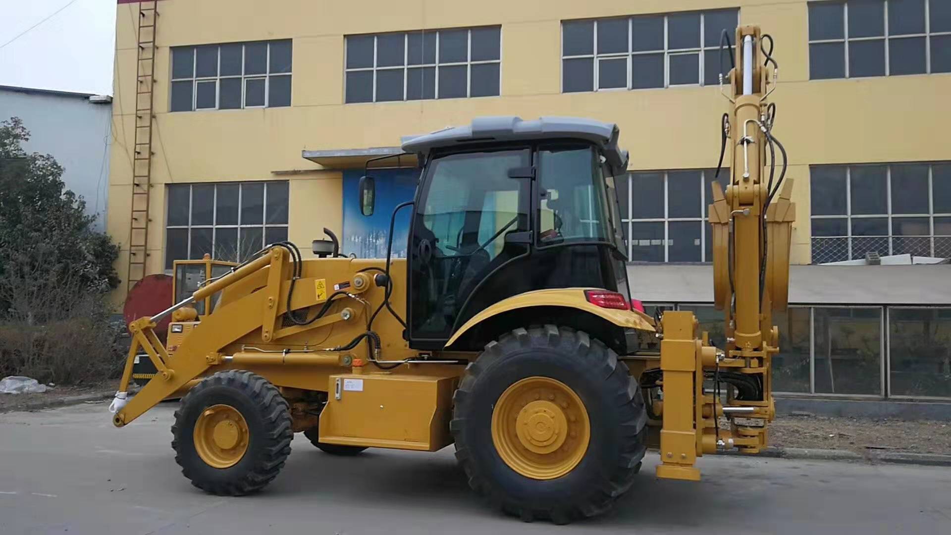 New Backhoe Loader with One Body design !