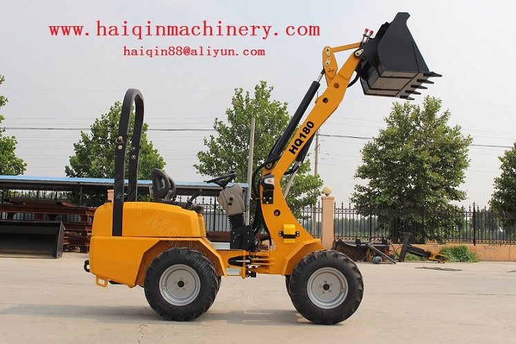 New Mini loader HQ180 with yanmar engine