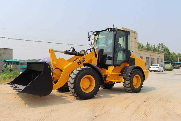 Strong Wheel loader (HQ580) With CE, Euro 5 Engine
