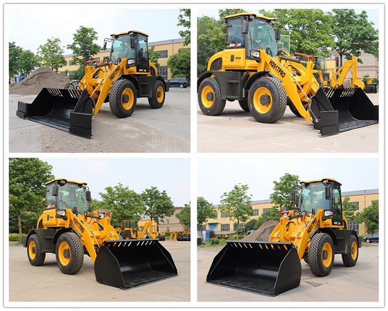 High speed wheel loader HQ917Pro with euro 5 engine