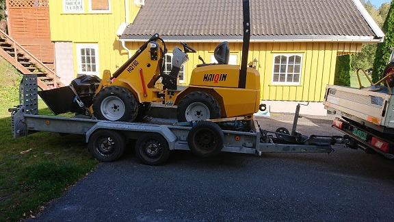 Mini Loader HQ180 sold in Europe