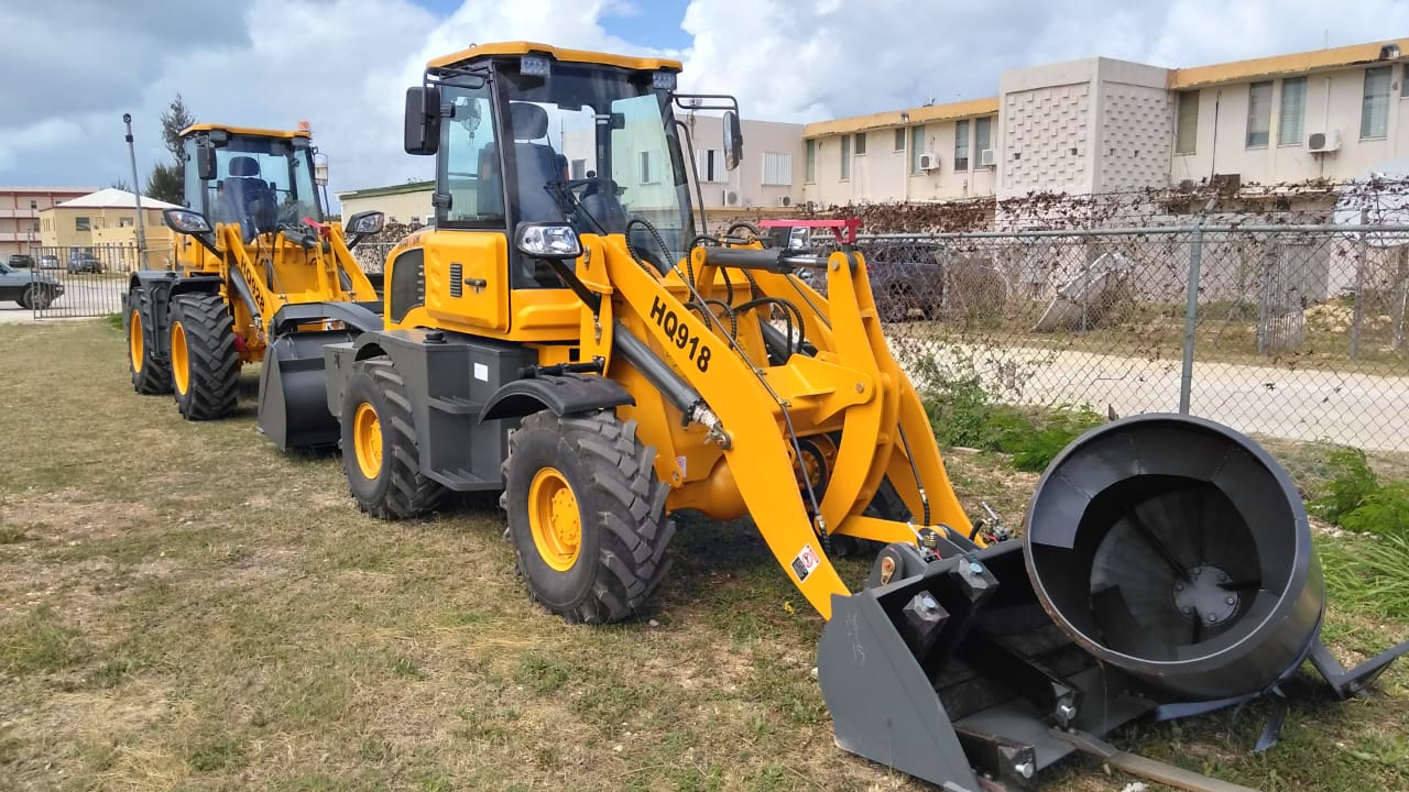 HQ928 ,HQ918 Wheel loader worked in South America market