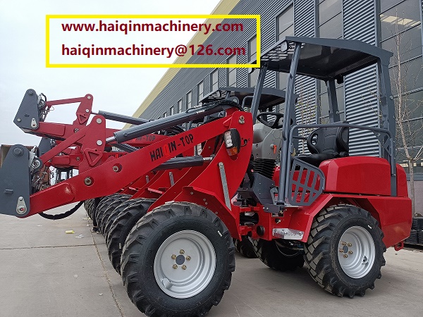 Haiqin-Top New mini loader HQ180 with Japan Kutoba engine