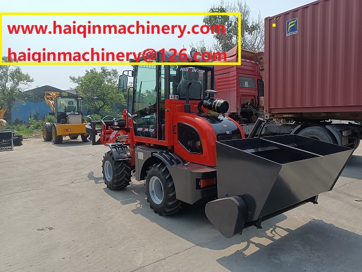 Haiqin-Top New mini loader HQ908 with Sand Sprayer