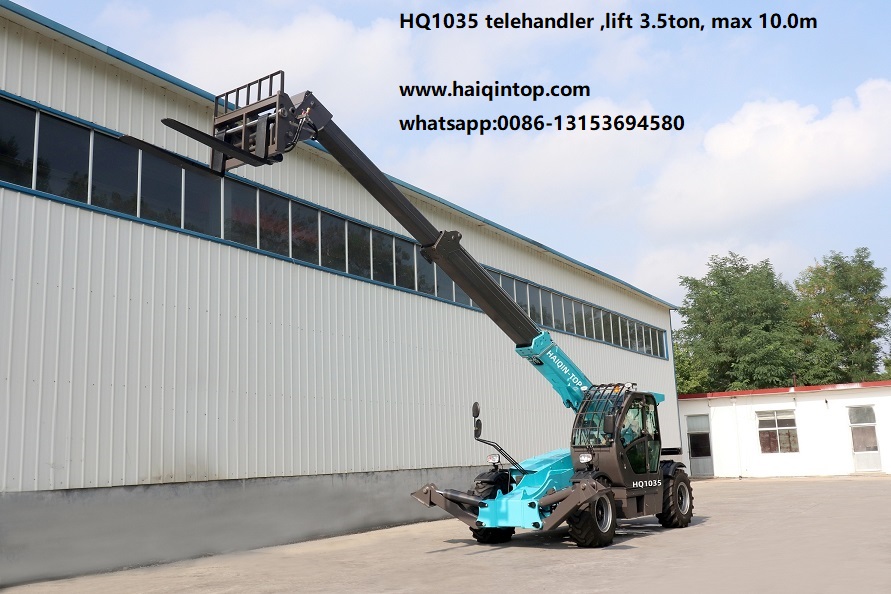 wolf 3350t telescopic handler WITH cummins engine, everun Er3507 telehandler with CE