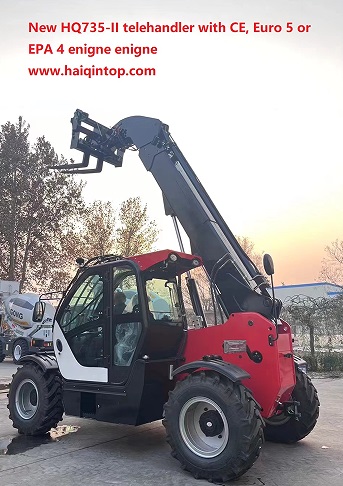 telehandler euro5 with cummins engine,MARGEL telehandler with CE,HANK T3507K telehandler maintenance way