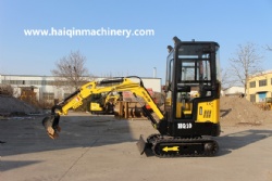 New Designed Mini Excavator HQ10 with CE , Cabin, Euro 5 Enigne