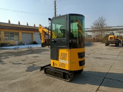 Small excavator HQ16 with CE, Closed Cabin