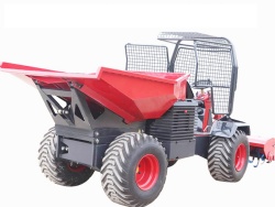 All terrain wheeled dumper