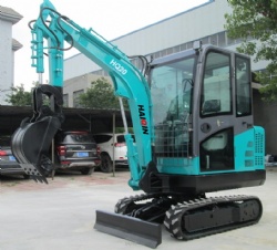 Small Crawler excavator ( HQ20) with Cabin