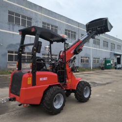 New Mini telescopic loader HQ180T with CE, Euro 5 engine